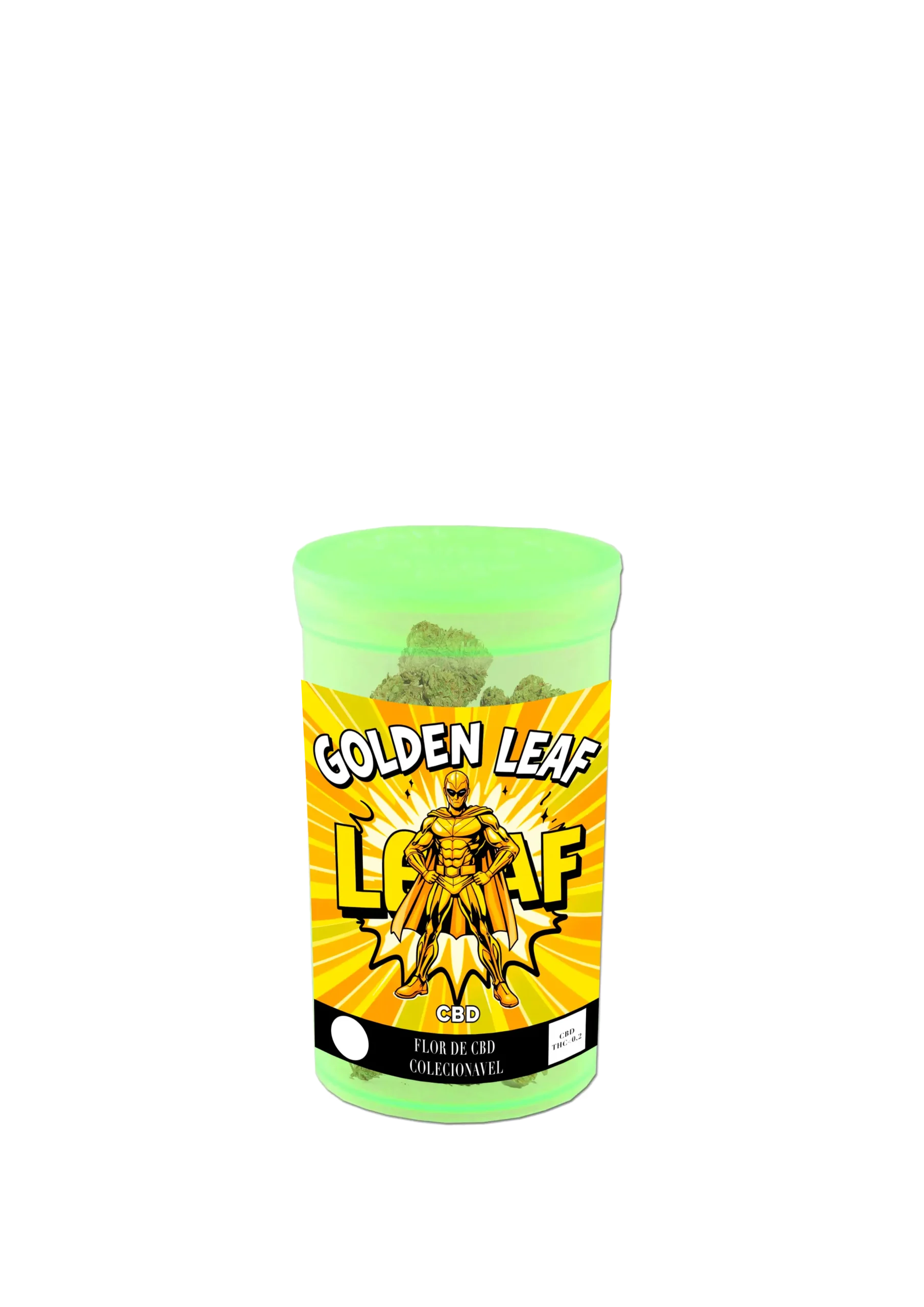 FLORES DE CBD GOLDEN LEAF - LEMON SKUNK AROMA CITRICO