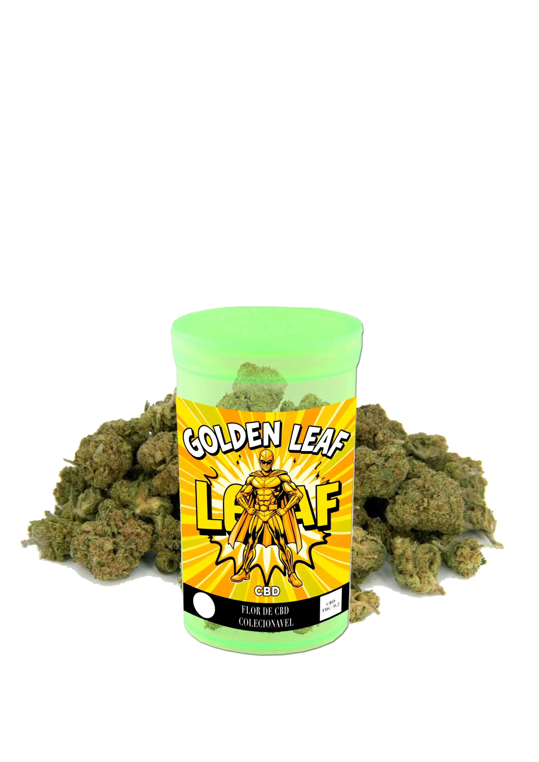 FLORES DE CBD GOLDEN LEAF - LEMON SKUNK AROMA CITRICO