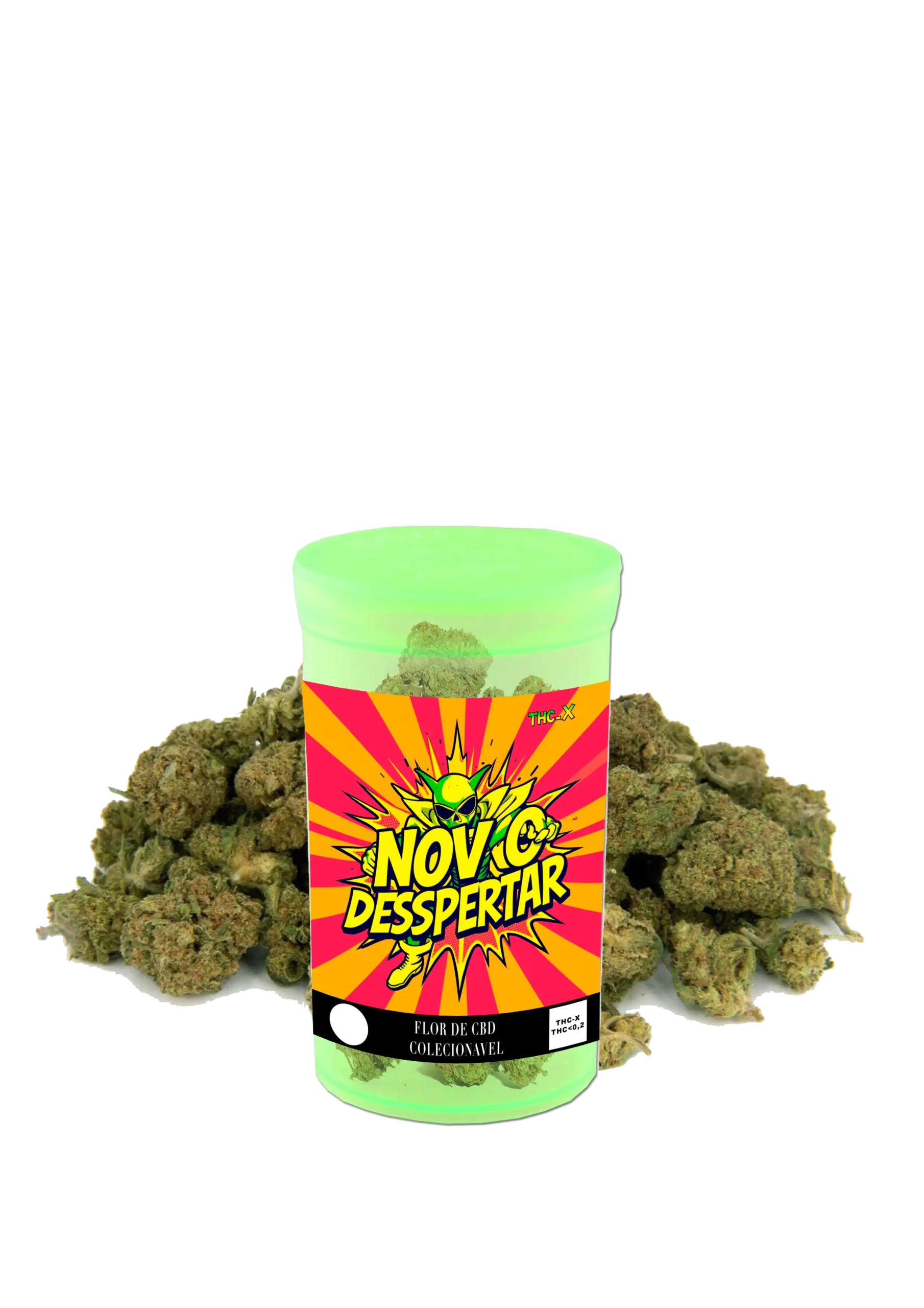 FLORES DE THC-X DE ALTA QUALIDADE NOVO DESSPERTAR THC-X LEMON HAZE