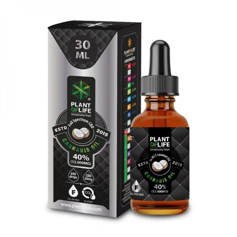 ÓLEO DE COCO COM CBD 40% 10 ML