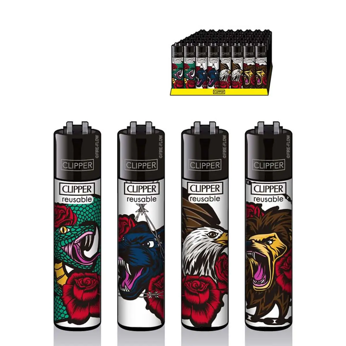 Isqueiros icônicos da CLIPPER® com designs modernos
