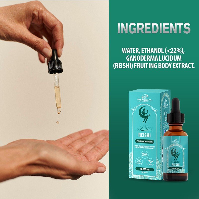 Reishi Mushroom Extract 10 ml - Image 3